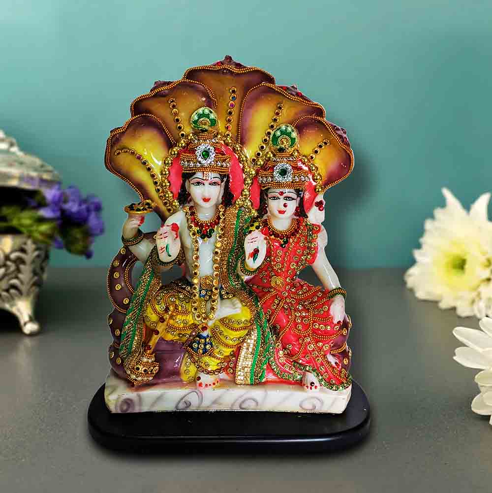 Lord Vishnu Lakshmi Statue